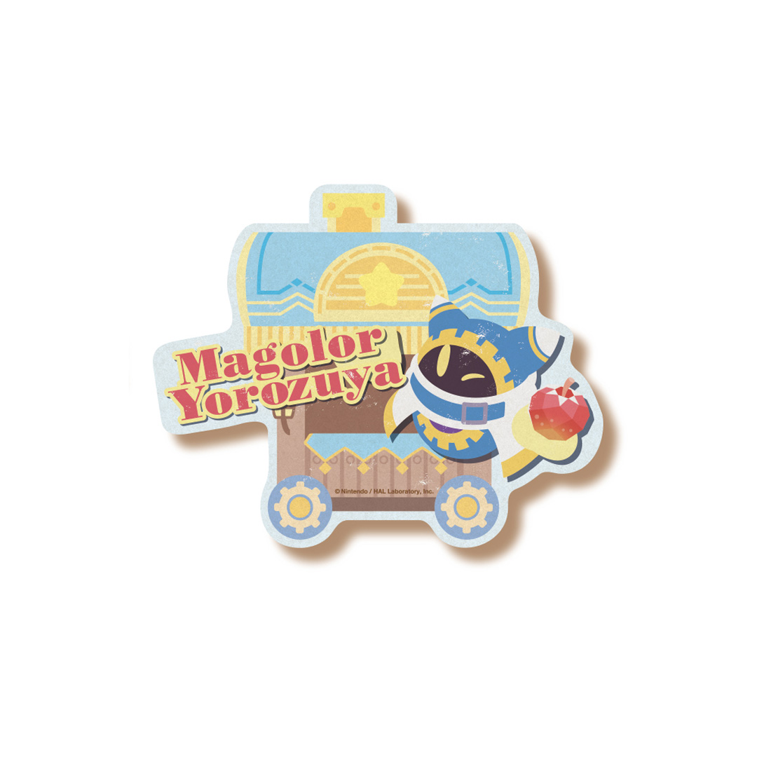 トラベルステッカー ②マホロアのよろずや/星のカービィ プププトレイン
