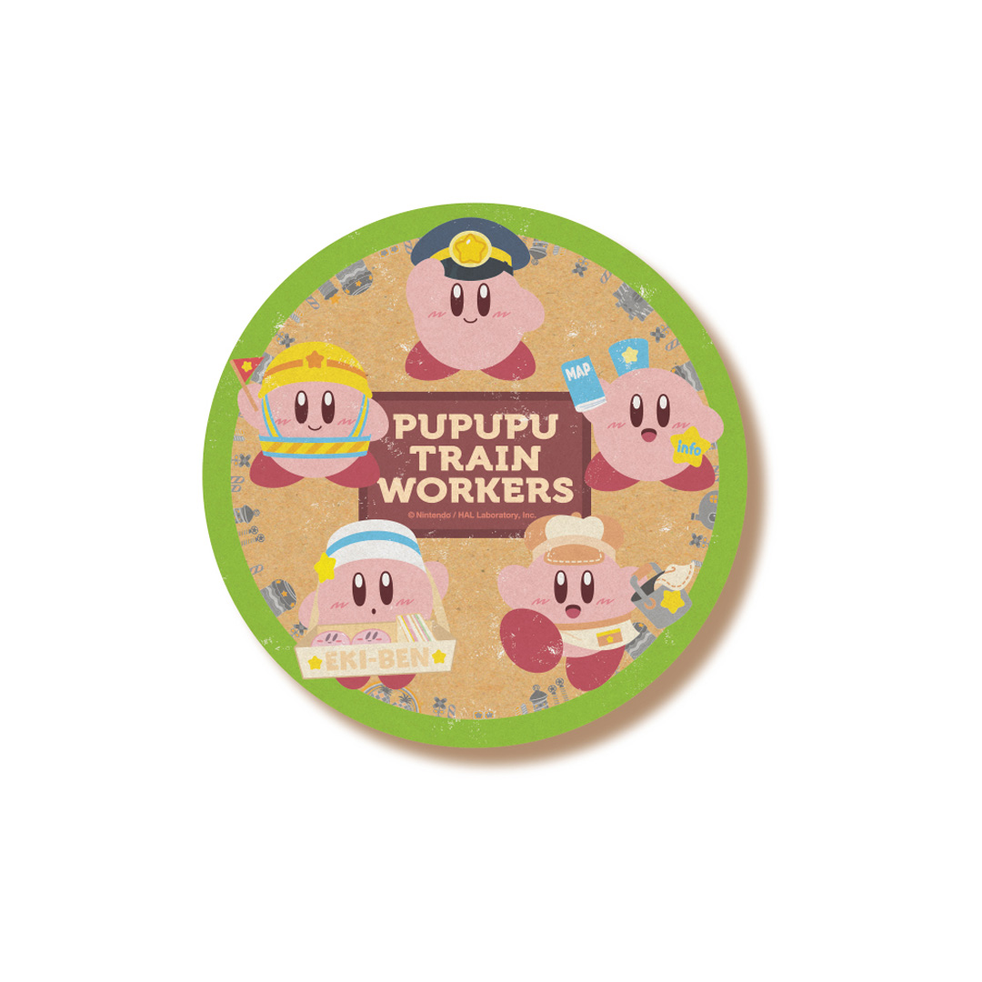 トラベルステッカー ④プププトレインワーカーズ/星のカービィ プププトレイン