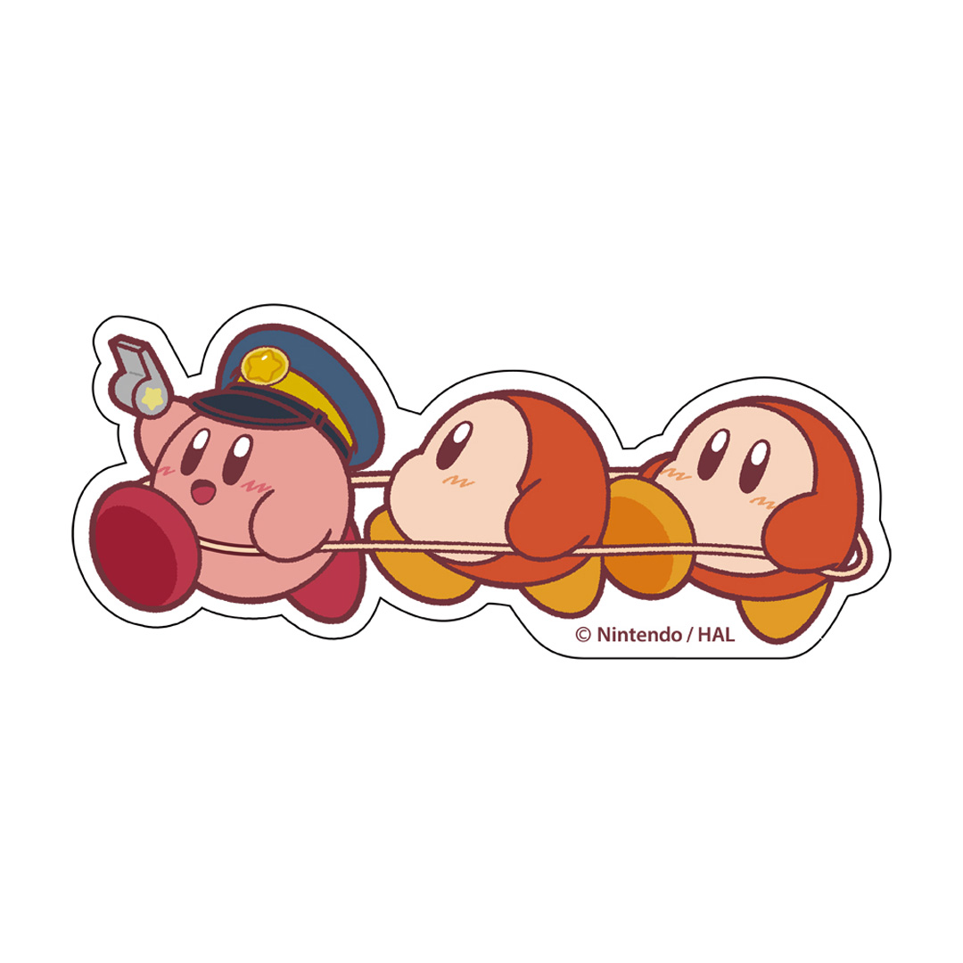 アクリルバッジ でんしゃごっこ/星のカービィ プププトレイン