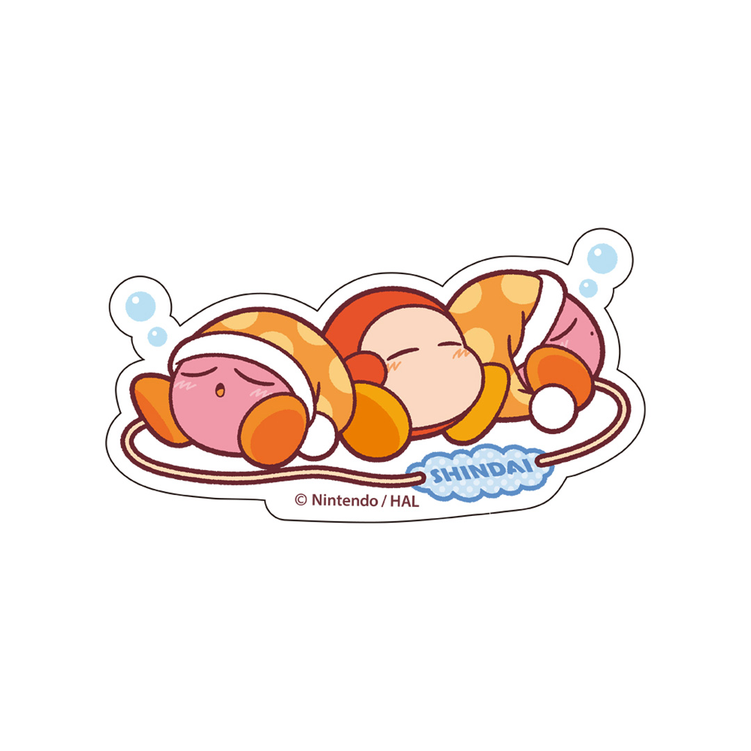 アクリルバッジ しんだいれっしゃ/星のカービィ プププトレイン