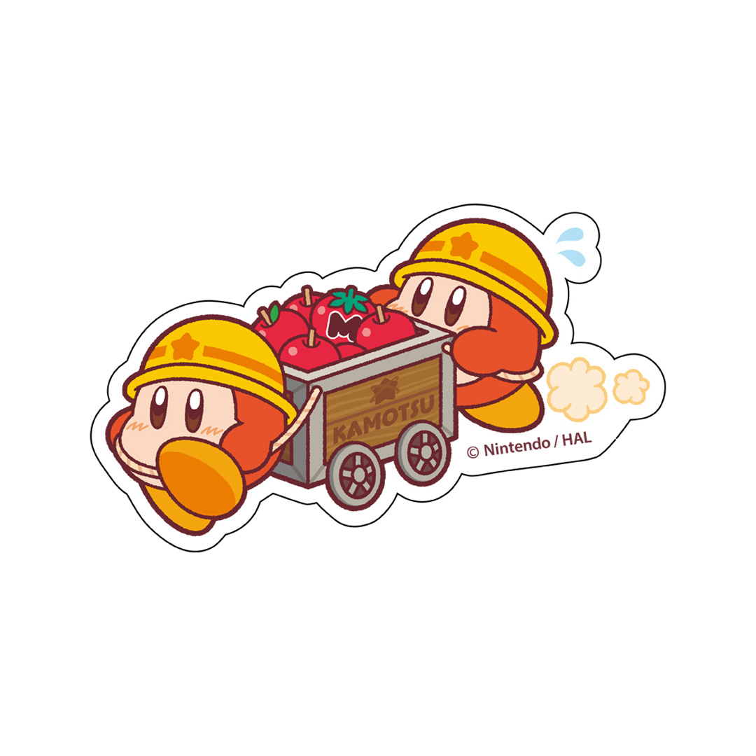 アクリルバッジ かもつれっしゃ/星のカービィ プププトレイン