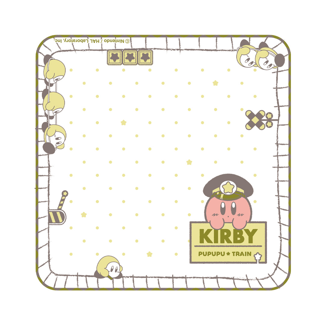 ガーゼハンカチーフ せんろ/星のカービィ プププトレイン