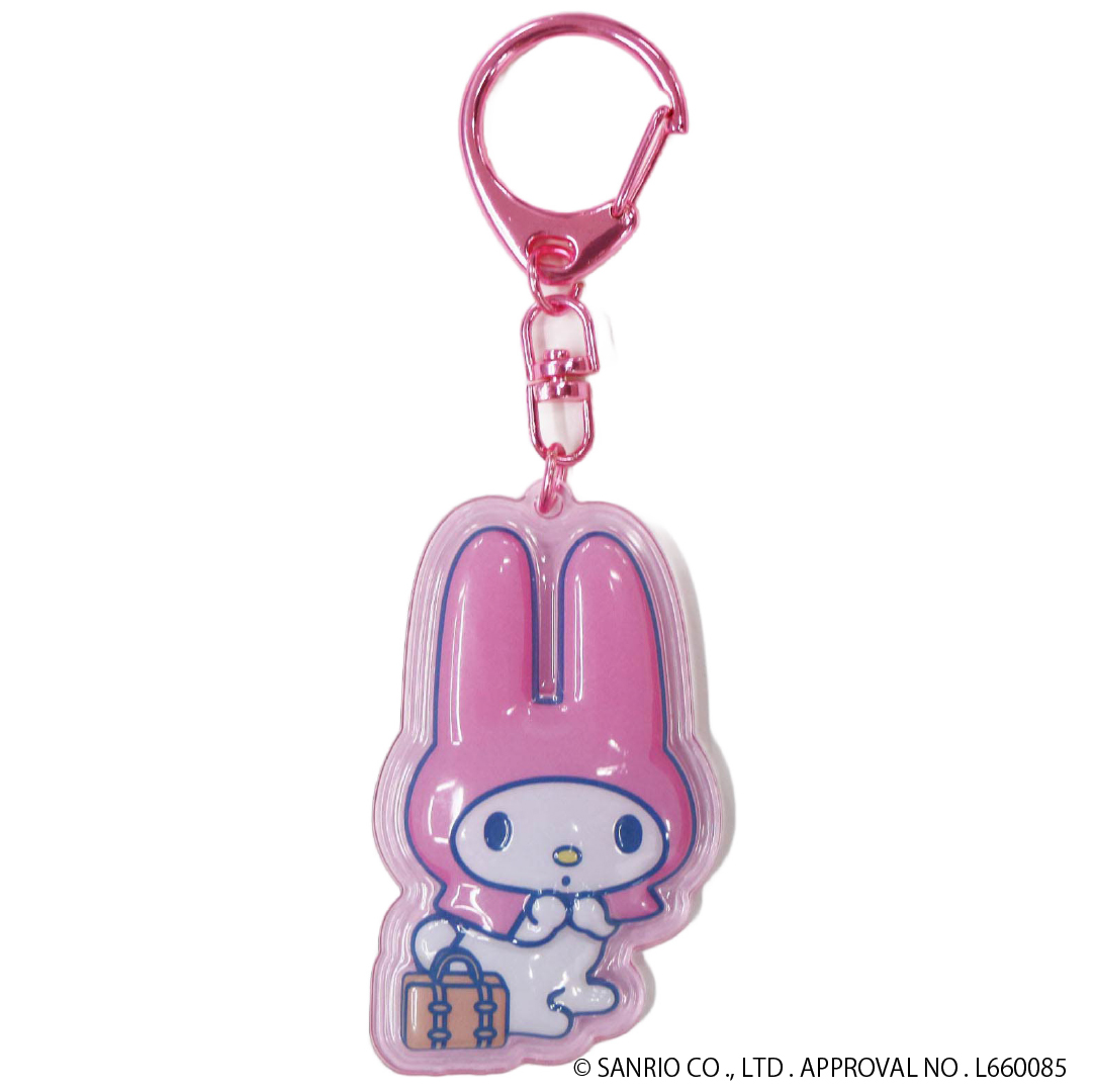 ぷっくりったいキーホルダー マイメロディ