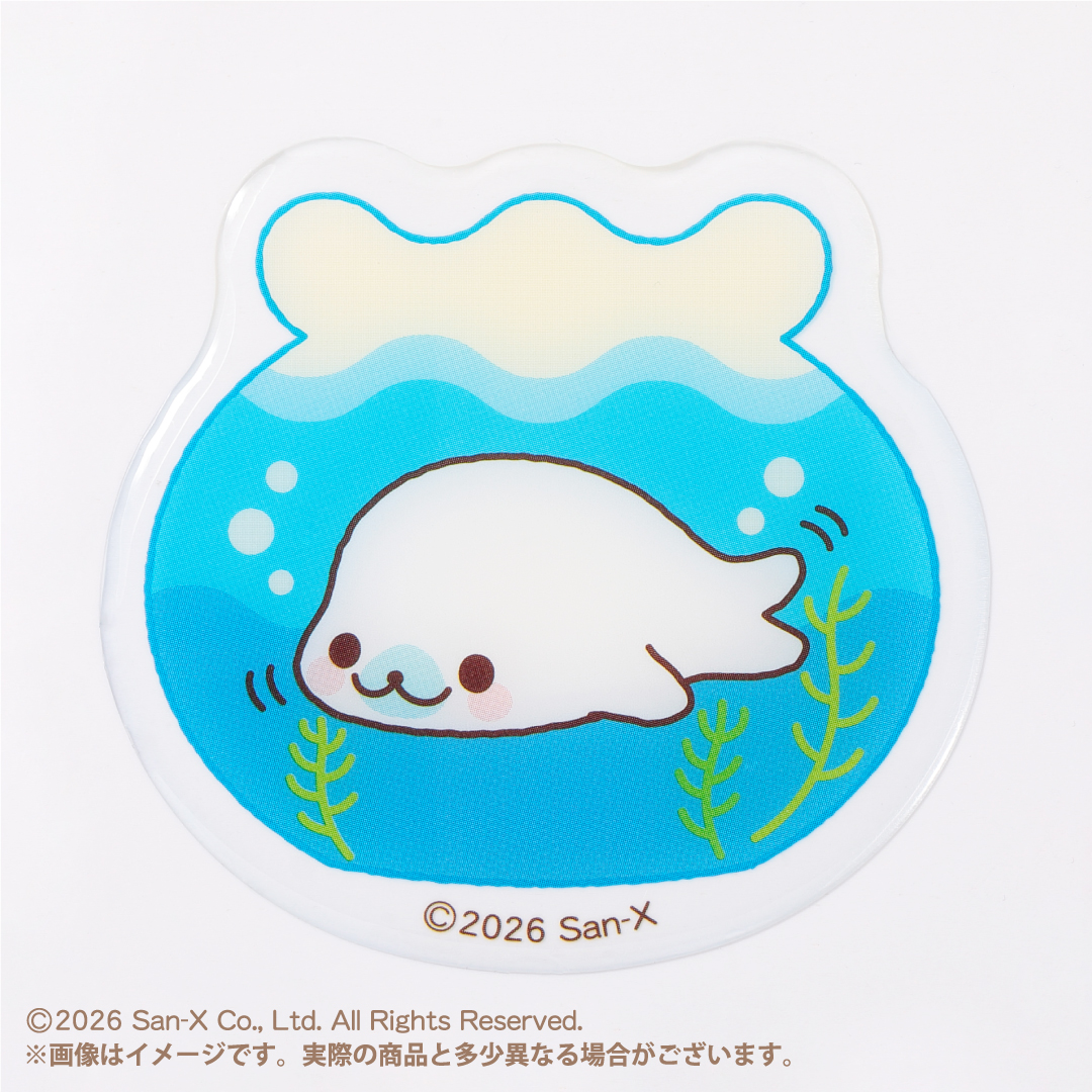 まめゴマ ぷっくりステッカー