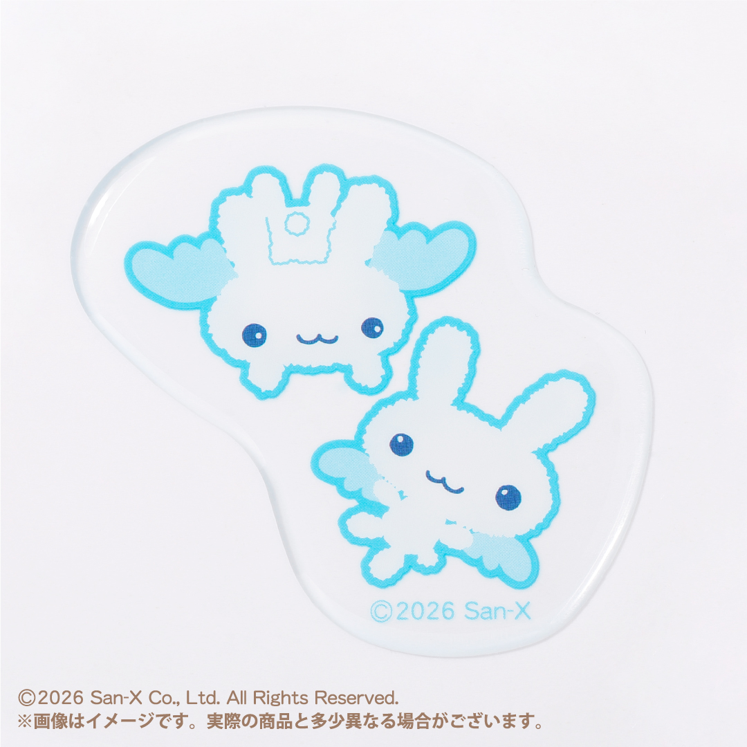 ツインラビットエンジェル ぷっくりステッカー