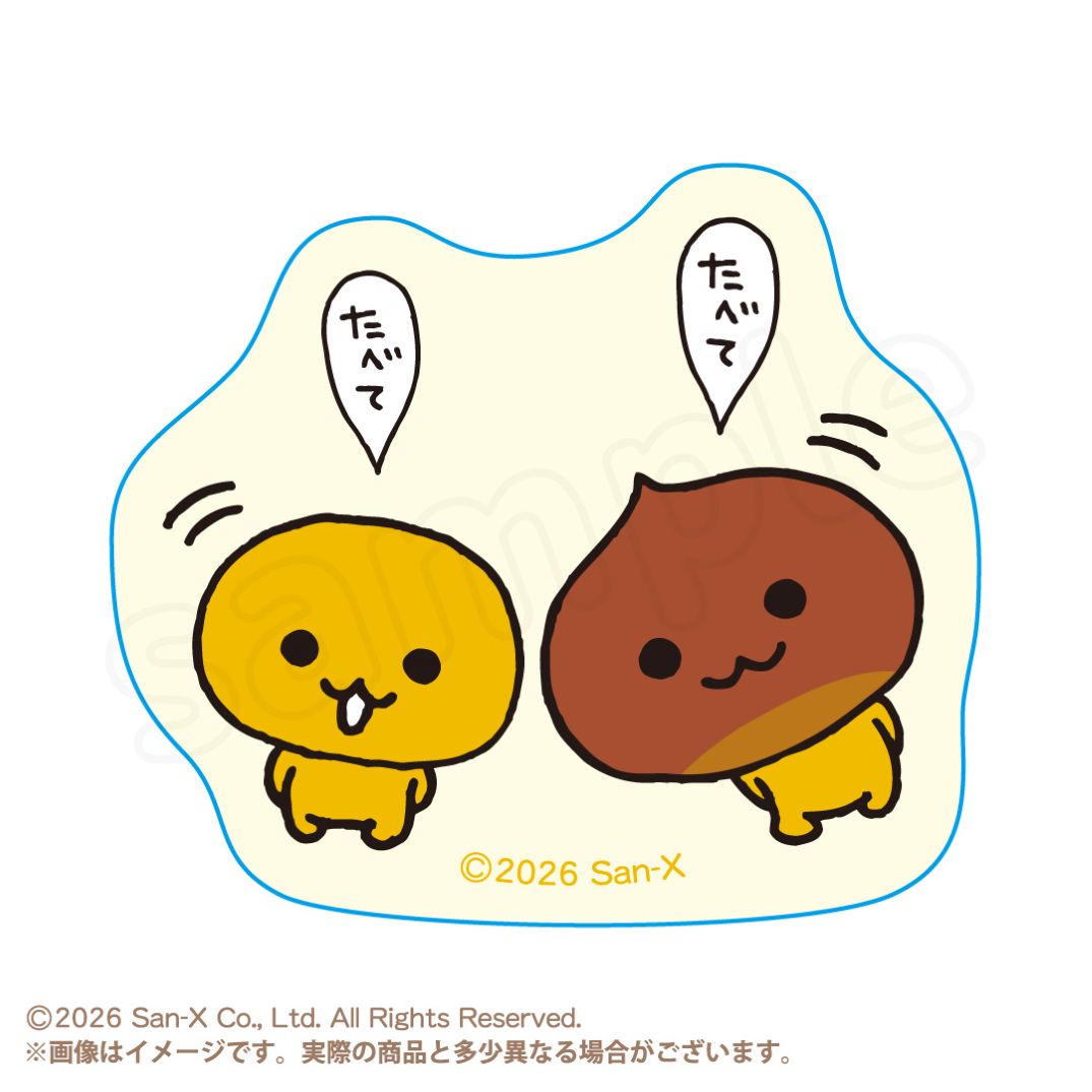 あまぐりちゃん ダイカットステッカーB