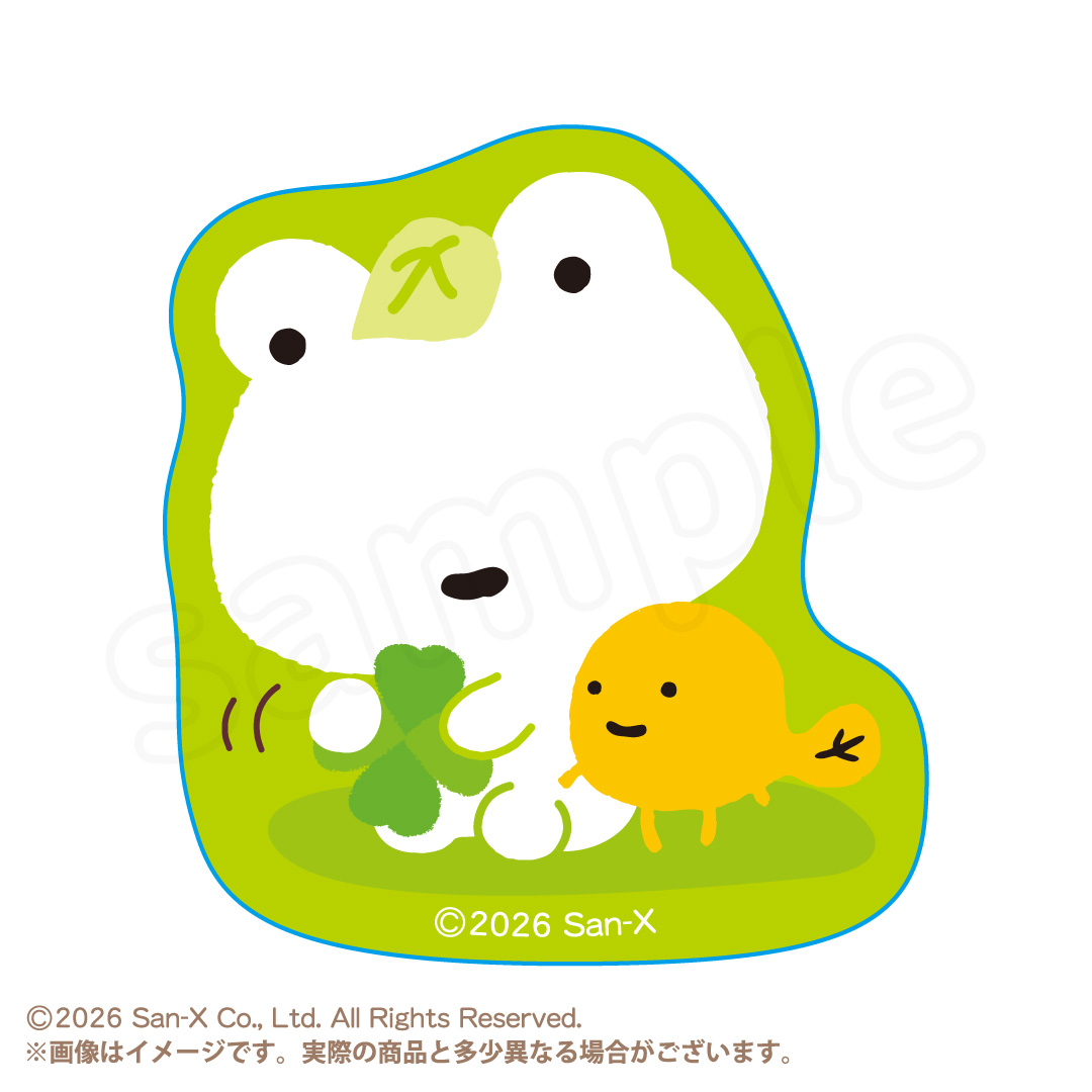 次の日ケロリ ダイカットステッカーA